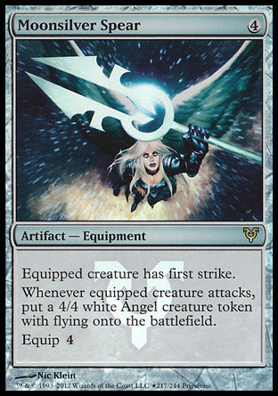 Moonsilver Spear (Promotional Cards) Light Play Foil