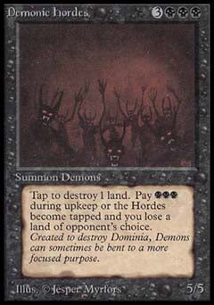 Demonic Hordes (Beta) Light Play