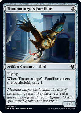 Thaumaturge's Familiar (Theros Beyond Death) Near Mint Foil