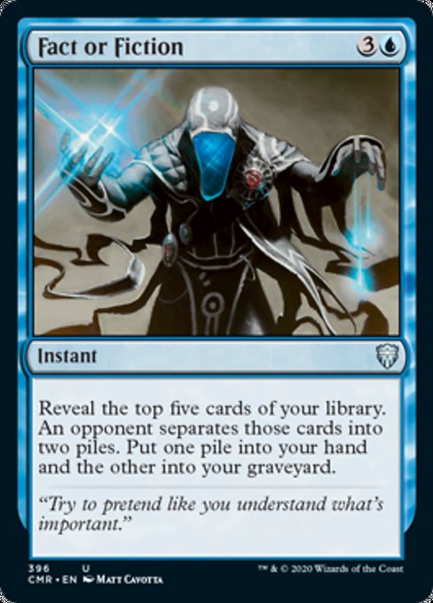 Fact or Fiction (Commander 2020 Commander Legends) Near Mint