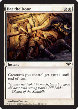 Bar the Door (Dark Ascension) Near Mint Foil