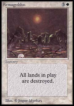 Armageddon (Alpha) Near Mint