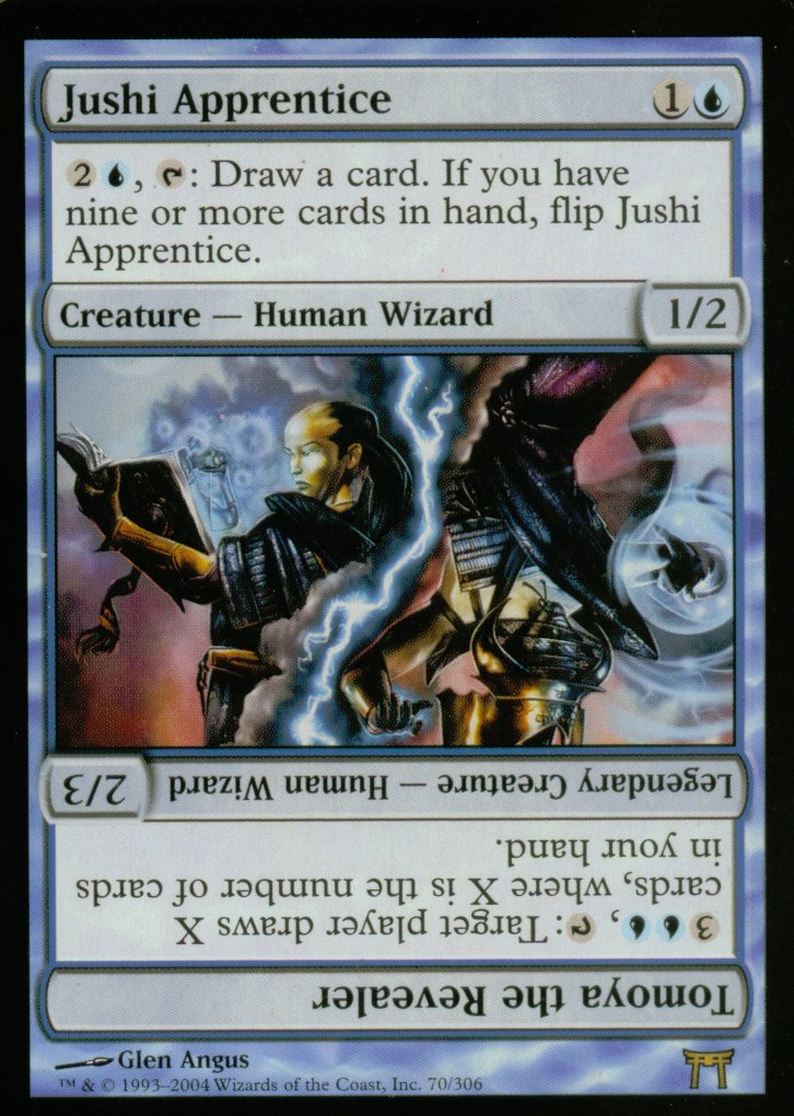 Jushi Apprentice (Champions of Kamigawa) Near Mint Foil