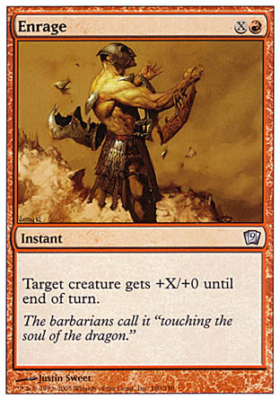 Enrage (9th Edition) Near Mint Foil