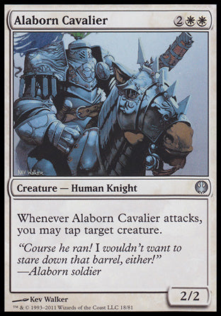 Alaborn Cavalier (Duel Decks: Knights vs Dragons) Near Mint