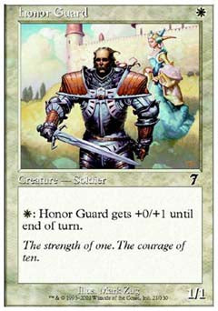 Honor Guard (7th Edition) Near Mint Foil