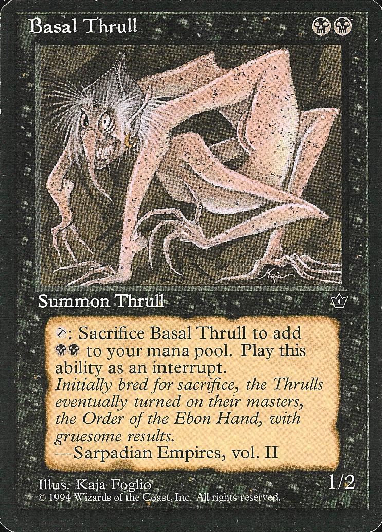 Basal Thrull (1) (Fallen Empires) Near Mint