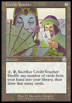 Credit Voucher (Mercadian Masques) Near Mint