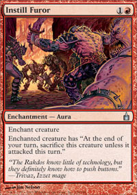 Instill Furor (Ravnica) Near Mint Foil