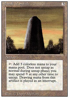 Basalt Monolith (Revised) Light Play