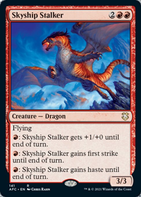 Skyship Stalker (Commander 2021 Forgotten Realms) Near Mint