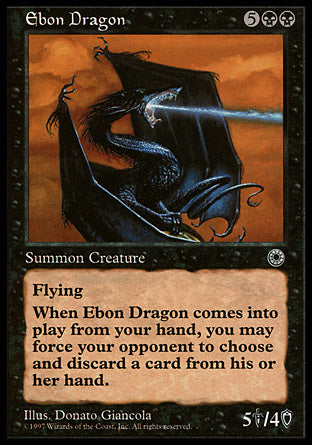 Ebon Dragon (Portal) Near Mint