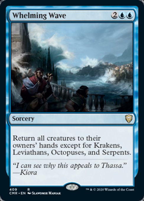 Whelming Wave (Commander 2020 Commander Legends) Near Mint