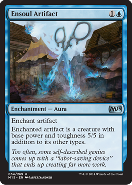 Ensoul Artifact (Magic 2015 Core Set) Near Mint Foil