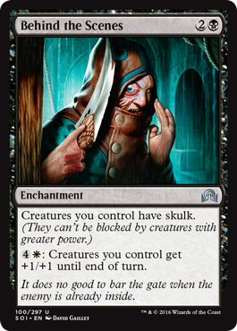 Behind the Scenes (Shadows Over Innistrad) Near Mint