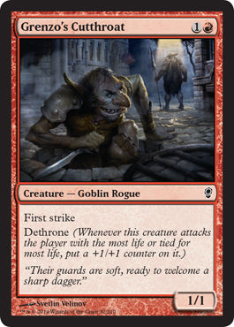 Grenzo's Cutthroat (Conspiracy) Near Mint