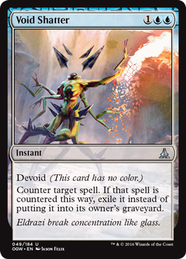 Void Shatter (Oath of the Gatewatch) Near Mint Foil