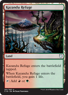 Kazandu Refuge (Commander 2018) Near Mint
