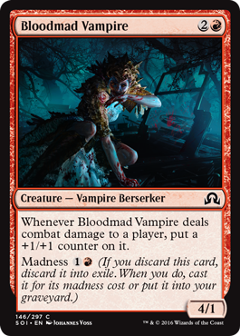 Bloodmad Vampire (Shadows Over Innistrad) Near Mint