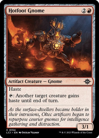 Hotfoot Gnome (The Lost Caverns of Ixalan) Near Mint Foil