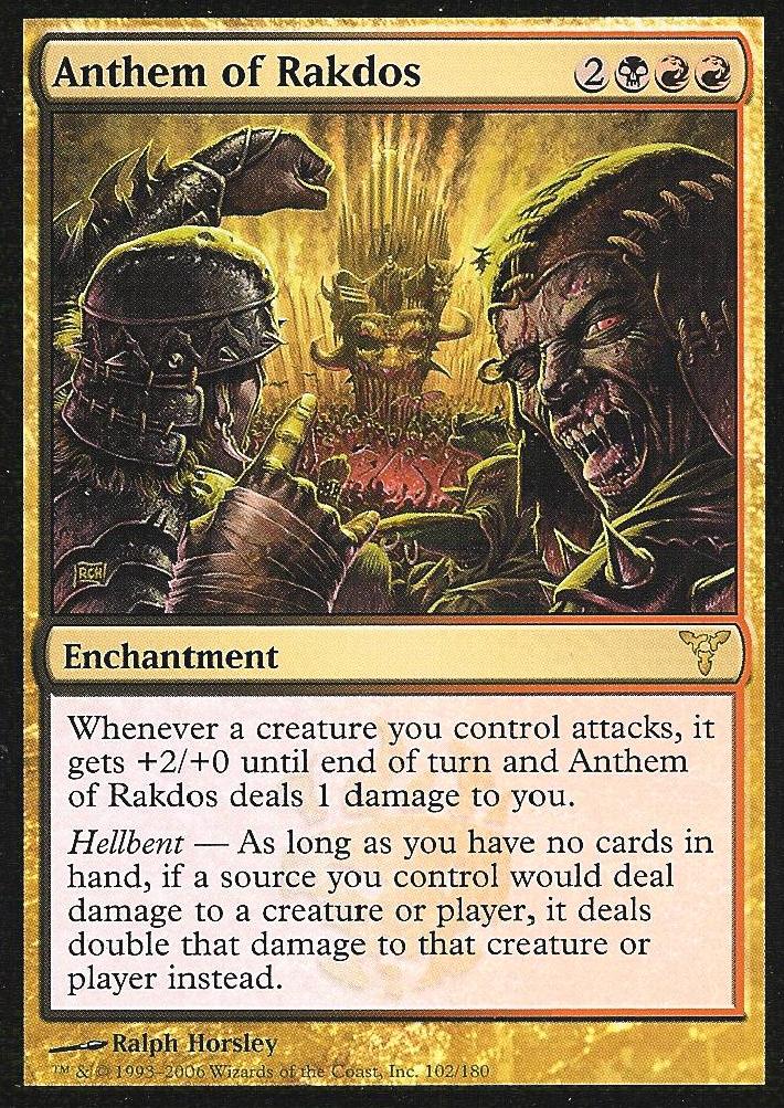 Anthem of Rakdos (Dissension) Near Mint