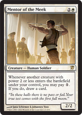 Mentor of the Meek (Innistrad) Near Mint Japanese