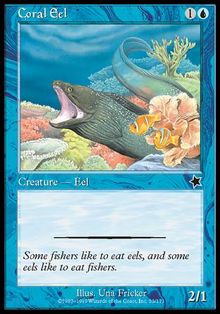 Coral Eel (Starter 1999) Near Mint