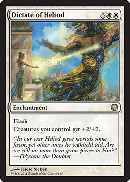 Dictate of Heliod (Journey into Nyx) Near Mint Foil