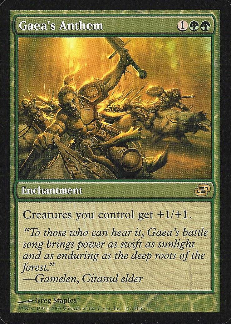 Gaea's Anthem (Planar Chaos) Light Play