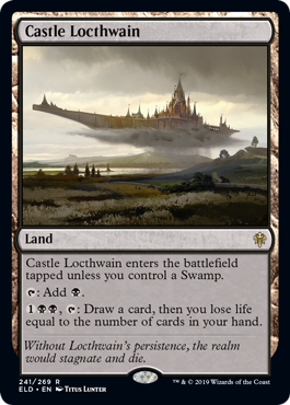 Castle Locthwain (Throne of Eldraine) Near Mint Foil