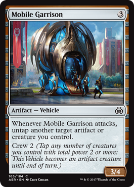 Mobile Garrison (Aether Revolt) Near Mint Foil