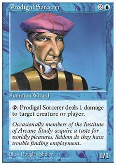 Prodigal Sorcerer (5th Edition) Light Play