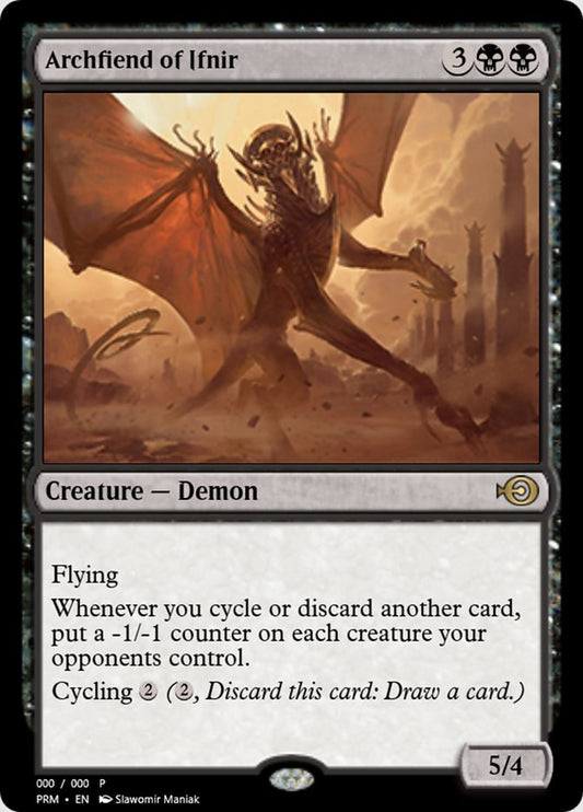 Archfiend of Ifnir BIBB (Promotional Cards) Near Mint
