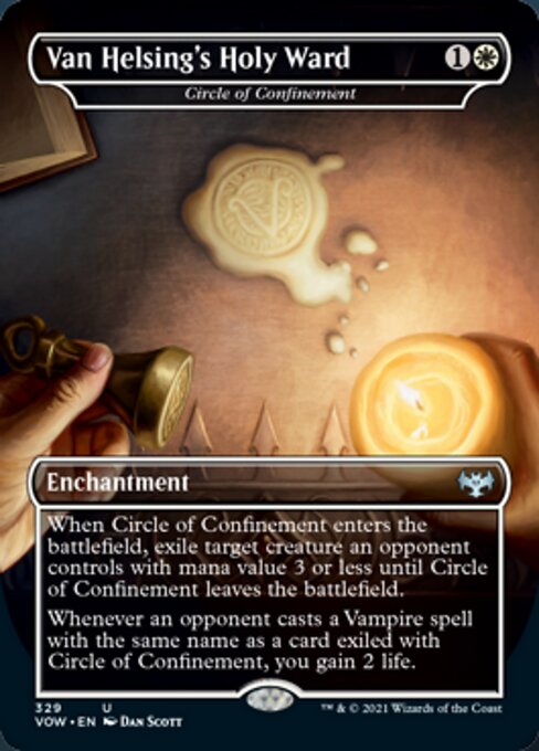 Van Helsing's Holy Ward (Innistrad: Crimson Vow) Near Mint