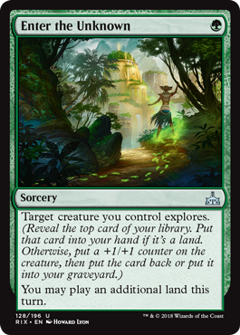 Enter the Unknown (Rivals of Ixalan) Near Mint Foil