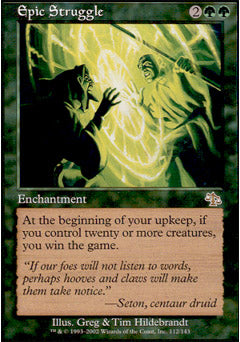 Epic Struggle (Judgment) Near Mint Foil