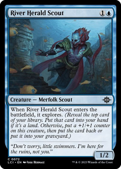 River Herald Scout (The Lost Caverns of Ixalan) Near Mint