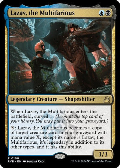 Lazav, the Multifarious (Ravnica Remastered) Near Mint