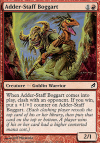 Adder-Staff Boggart (Lorwyn) Near Mint