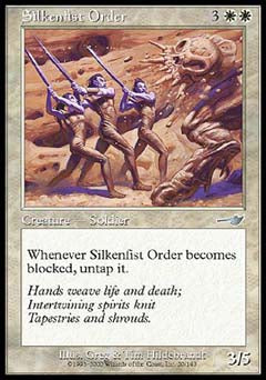 Silkenfist Order (Nemesis) Light Play Foil