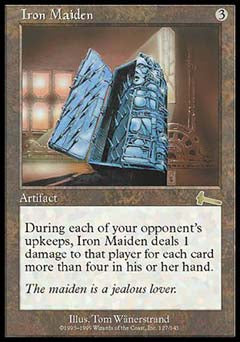Iron Maiden (Urza's Legacy) Damaged / Poor Foil
