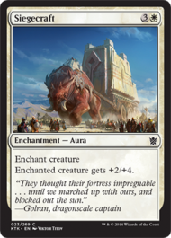 Siegecraft (Khans of Tarkir) Near Mint