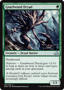 Gnarlwood Dryad (Eldritch Moon) Near Mint