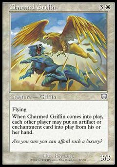 Charmed Griffin (Mercadian Masques) Good