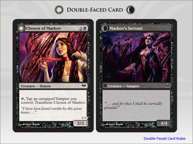 Chosen of Markov (Markov's Servant) (Dark Ascension) Near Mint Foil
