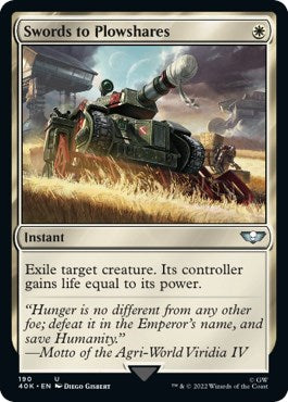 Swords to Plowshares (Universes Beyond: Warhammer 40K) Near Mint
