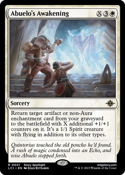 Abuelo's Awakening (The Lost Caverns of Ixalan) Near Mint