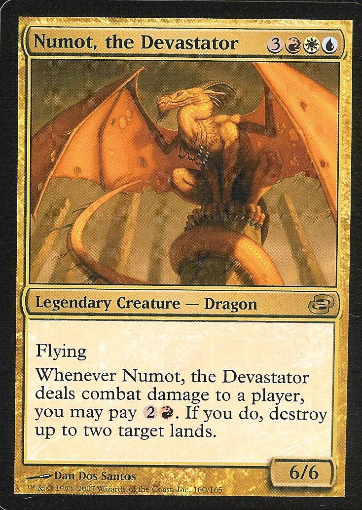 Numot, the Devastator (Planar Chaos) Near Mint Foil