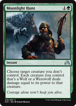 Moonlight Hunt (Shadows Over Innistrad) Near Mint