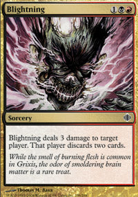 Blightning (Shards of Alara) Near Mint Spanish